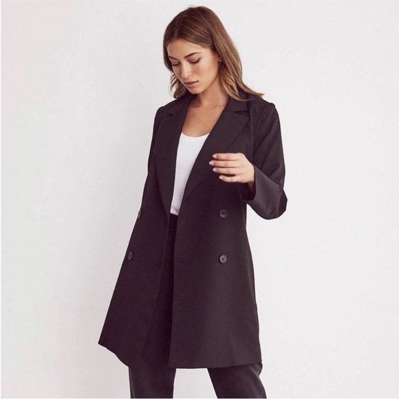 Vetta Blazer Dress x-small In Black NWOT - Picture 5 of 6